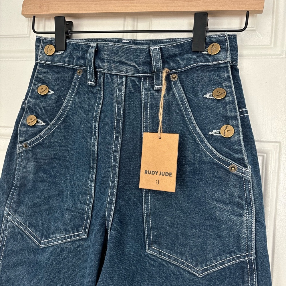 Brand New Rudy Jude Side button jeans - Picture 3 of 7